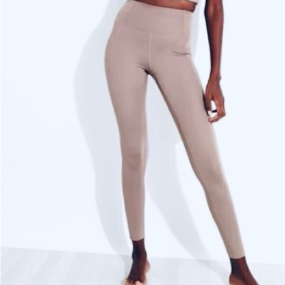 Girlfriend Collective Blush 7/8 Legging Inside Pocket Size Large